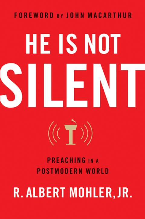 Cover image for book He is Not Silent: Preaching in a Postmodern World