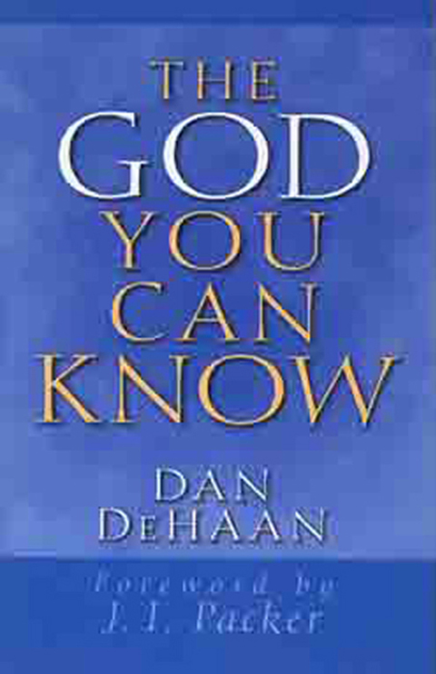 Cover image for book The God You Can Know