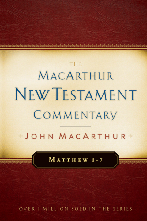 Cover image for book Matthew 1-7 MacArthur New Testament Commentary
