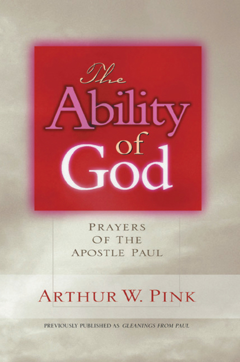 Cover image for book The Ability of God: Prayers of the Apostle Paul