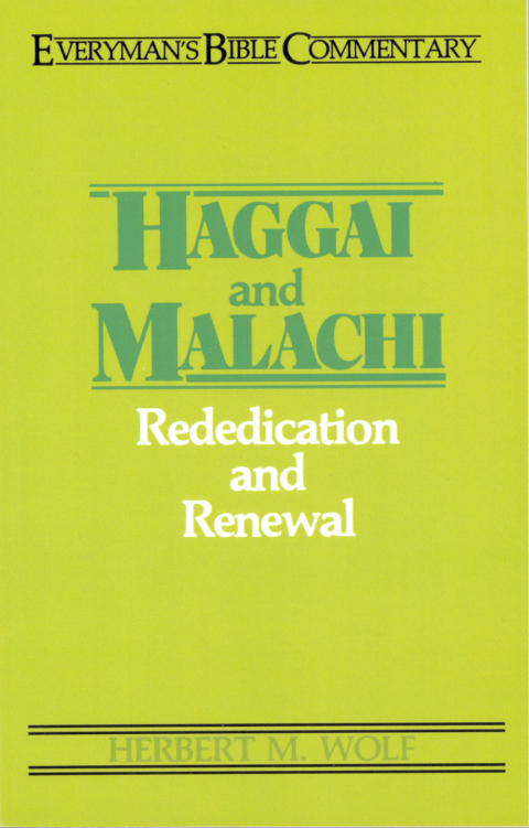 Cover image for book Haggai & Malachi- Everyman's Bible Commentary