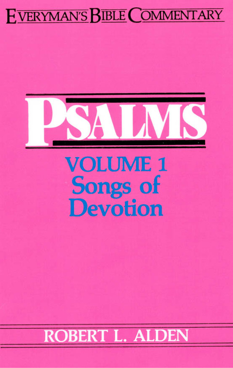 Cover image for book Psalms Volume 1- Everyman's Bible Commentary