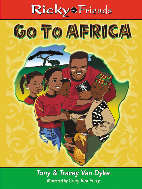 Cover image for book Ricky and Friends Go To Africa