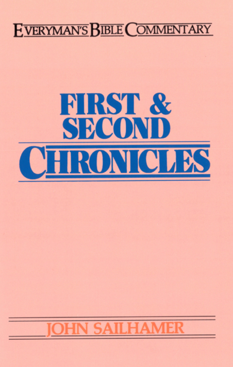 Cover image for book First & Second Chronicles- Everyman's Bible Commentary
