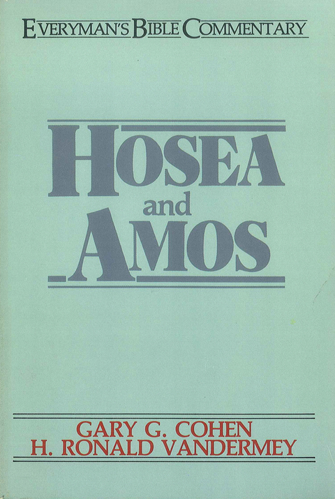 Cover image for book Hosea & Amos- Everyman's Bible Commentary