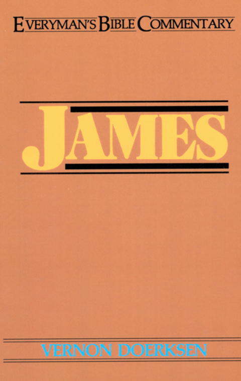 Cover image for book James- Everyman's Bible Commentary