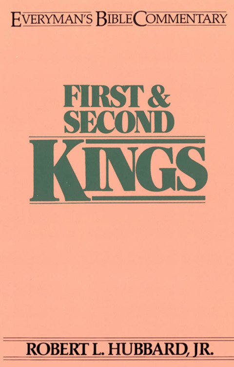 Cover image for book First & Second Kings- Everyman's Bible Commentary