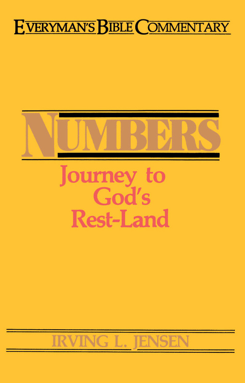 Cover image for book Numbers- Everyman's Bible Commentary