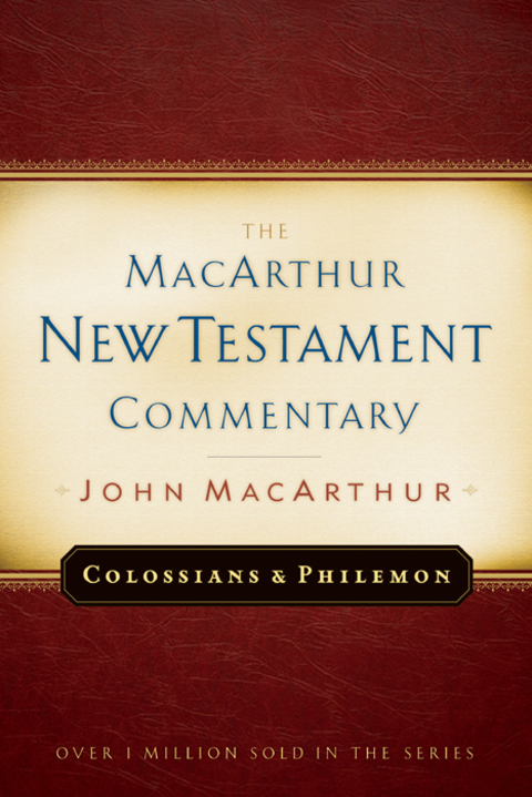 Cover image for book Colossians and Philemon MacArthur New Testament Commentary