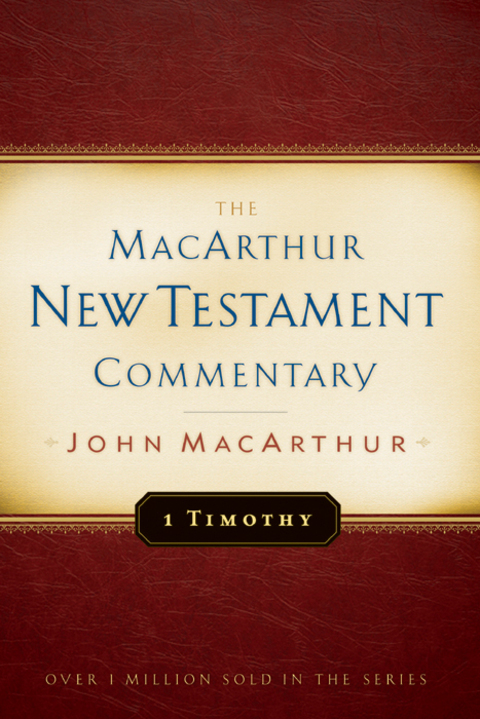 Cover image for book 1 Timothy MacArthur New Testament Commentary