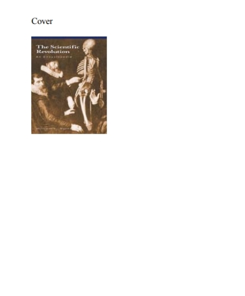 The Scientific Revolution 