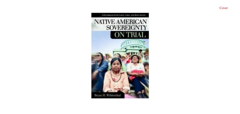 Cover image for book Native American Sovereignty on Trial