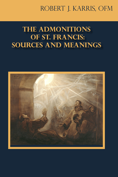 Cover image for book The Admonitions of St. Francis