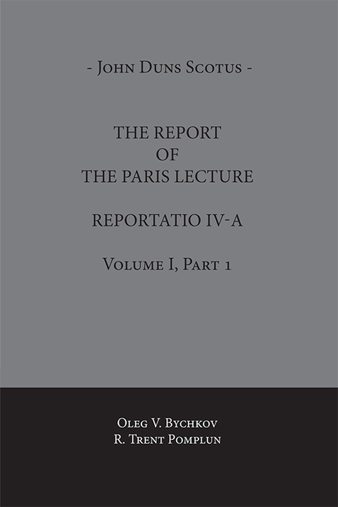 Cover image for book Reportatio IV-A