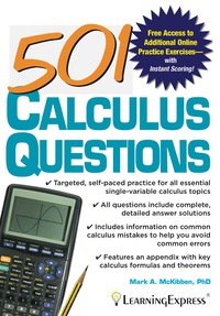 صورة الغلاف: 501 Calculus Questions 9781576857656