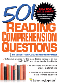 صورة الغلاف: 501 Reading Comprehension Questions 5th edition 9781576859490