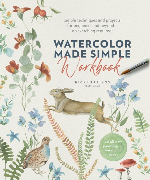 Cover image for book Watercolor Made Simple Workbook