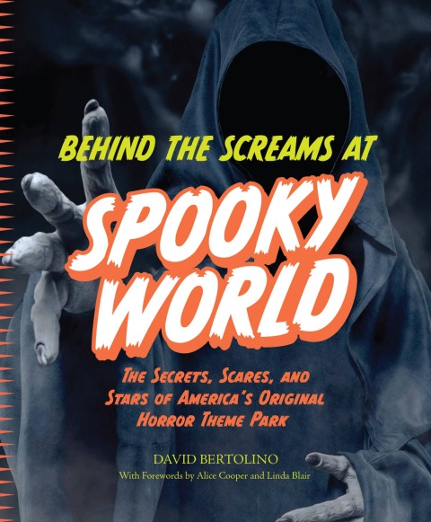 Cover image for book Behind the Screams at Spookyworld