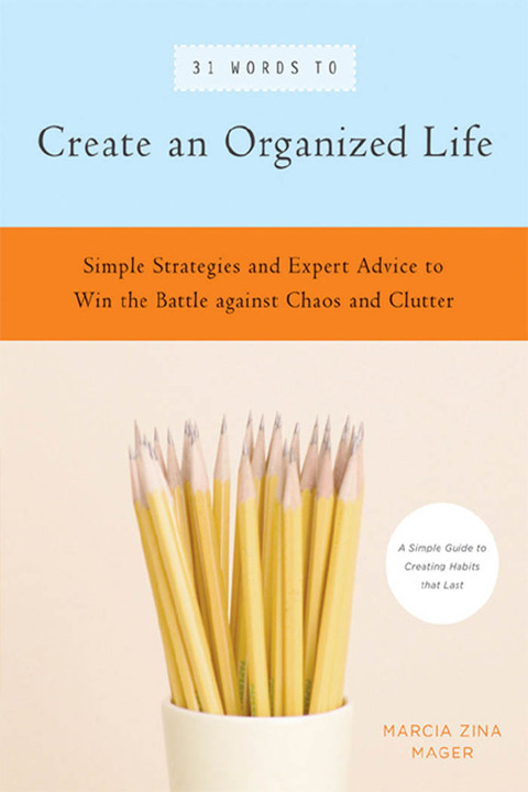 Cover image for book 31 Words to Create an Organized Life