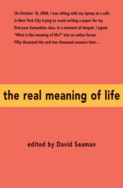 Cover image for book The Real Meaning of Life