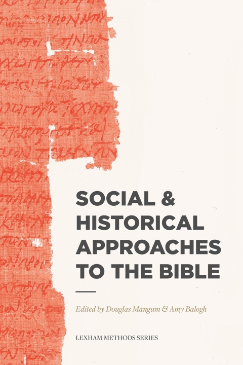 Cover image for book Social & Historical Approaches to the Bible