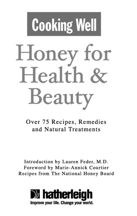 Cover image for book Cooking Well: Honey for Health & Beauty