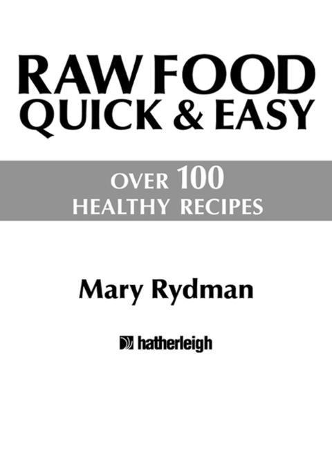 Cover image for book Raw Food Quick & Easy