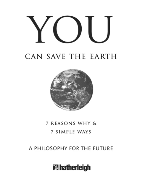 Cover image for book You Can Save the Earth