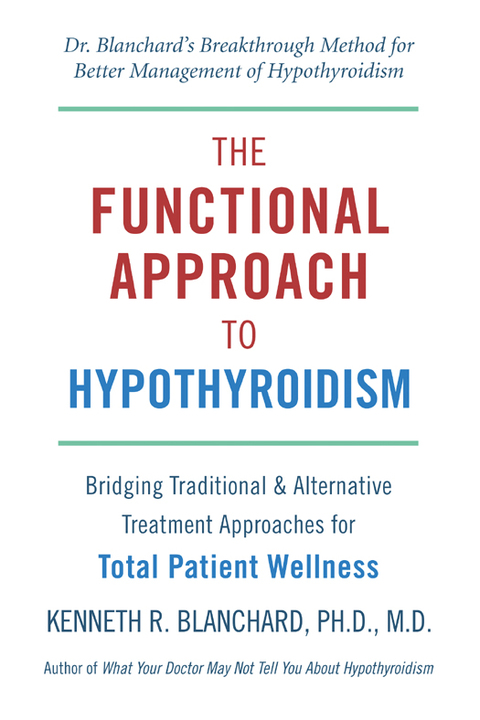 Cover image for book Functional Approach to Hypothyroidism