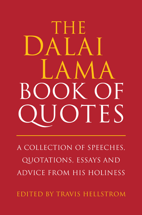 Cover image for book The Dalai Lama Book of Quotes