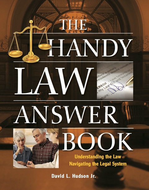 Cover image for book The Handy Law Answer Book