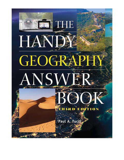 Cover image for book The Handy Geography Answer Book