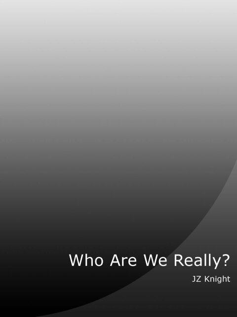 Cover image for book Who Are We Really?