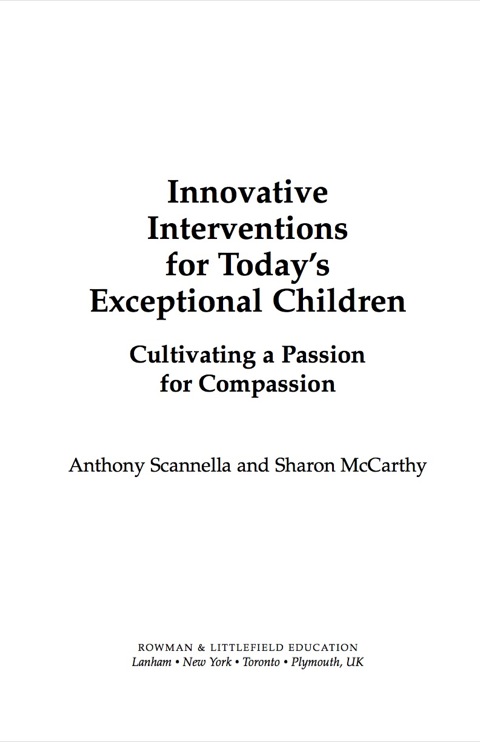 Cover image for book Innovative Interventions for Today's Exceptional Children