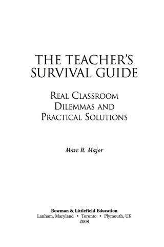 The Teacher's Survival Guide