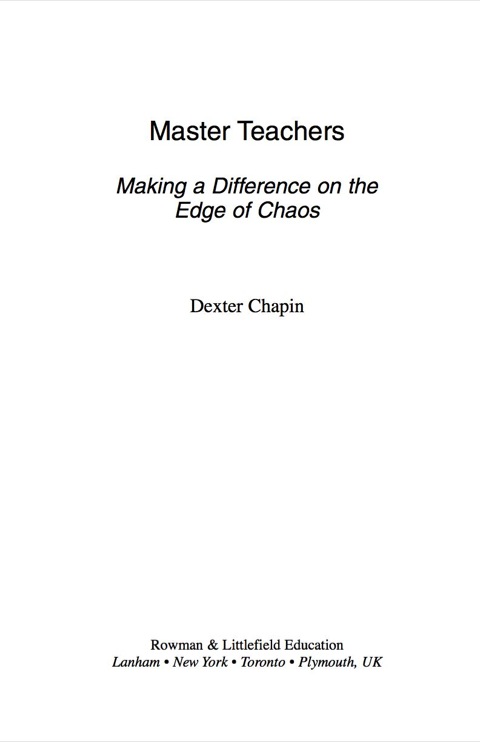 Cover image for book Master Teachers