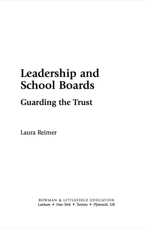 Leadership and School Boards 