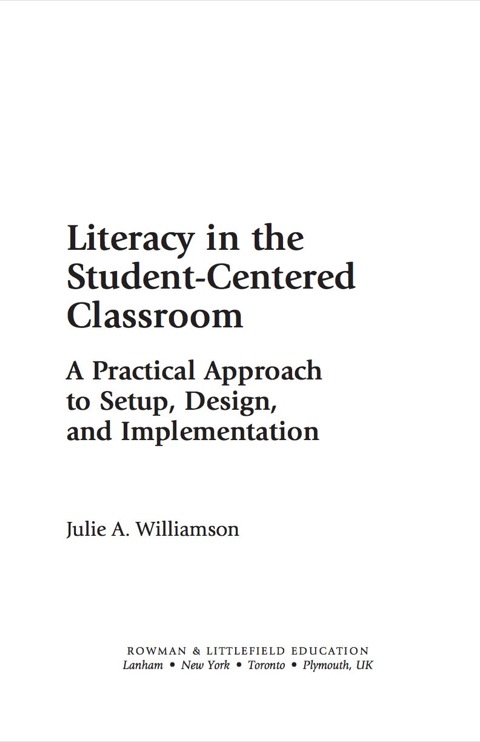 Cover image for book Literacy in the Student-Centered Classroom