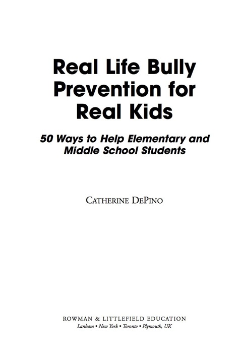 Cover image for book Real Life Bully Prevention for Real Kids