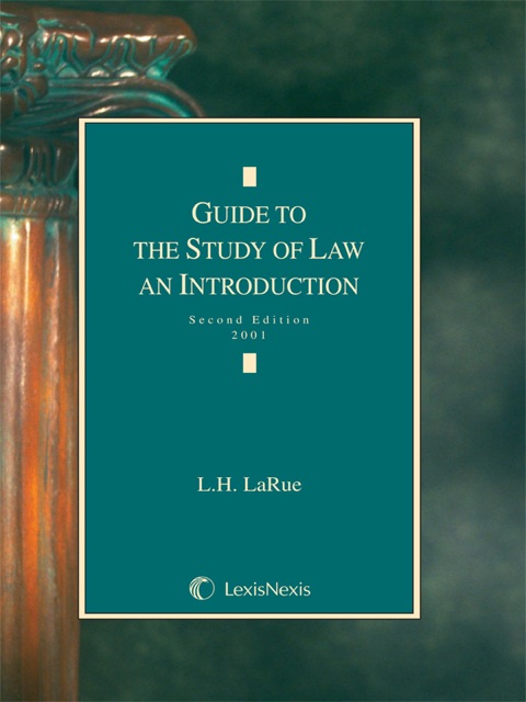 Cover image for book Guide to the Study of Law: An Introduction