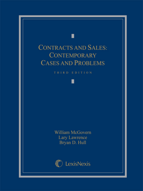 Cover image for book Contracts and Sales: Contemporary Cases and Problems