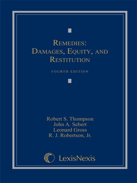 Cover image for book Remedies: Damages, Equity and Restitution