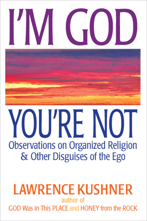 Cover image for book I'm God; You're Not
