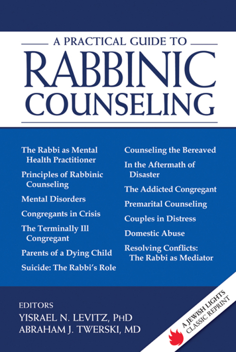 Cover image for book A Practical Guide to Rabbinic Counseling