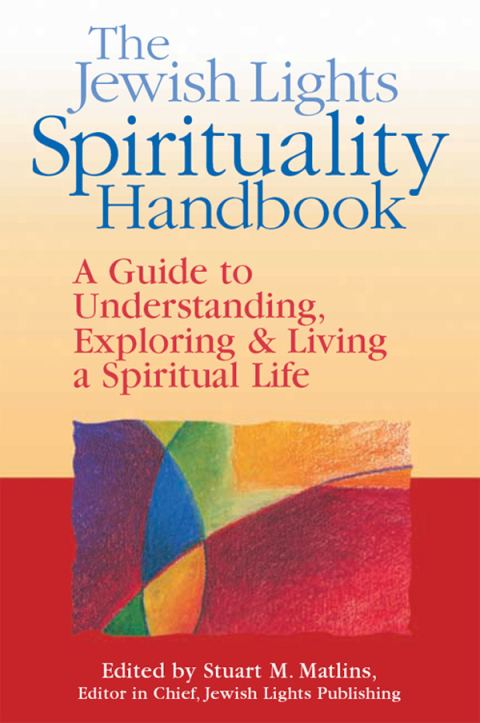 Cover image for book The Jewish Lights Spirituality Handbook