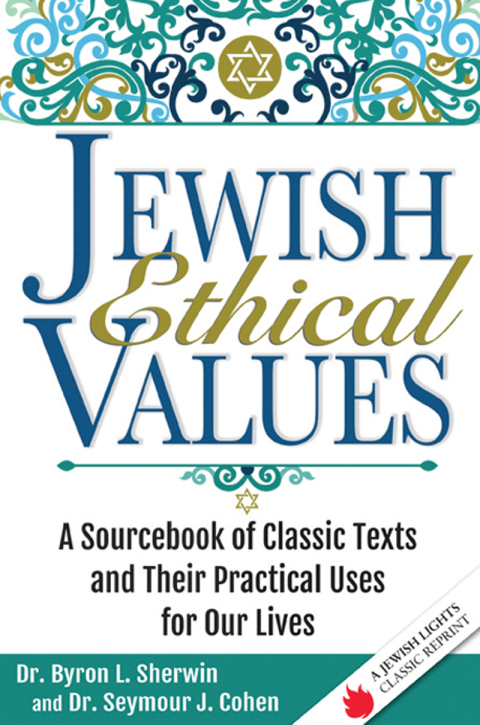 Cover image for book Jewish Ethical Values