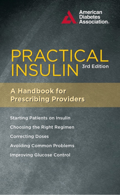Cover image for book Practical Insulin: A Handbook for Prescribing Providers