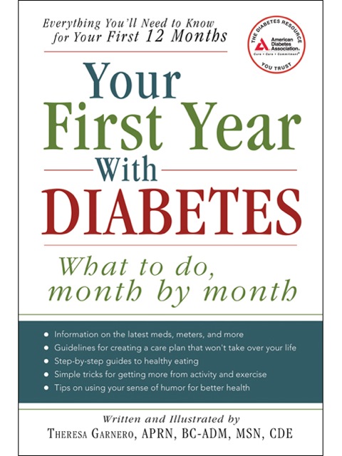 Cover image for book Your First Year with Diabetes: What To Do, Month by Month