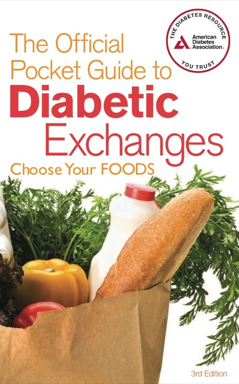 Cover image for book The Official Pocket Guide to Diabetic Exchanges: Choose Your Foods