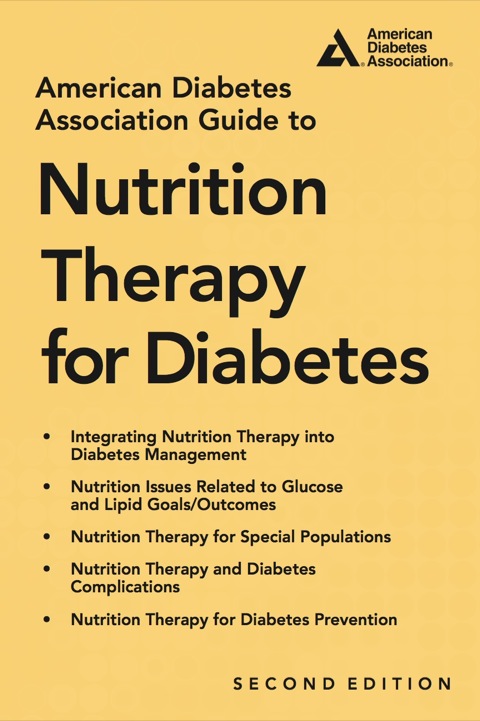 Cover image for book American Diabetes Association Guide to Nutrition Therapy for Diabetes
